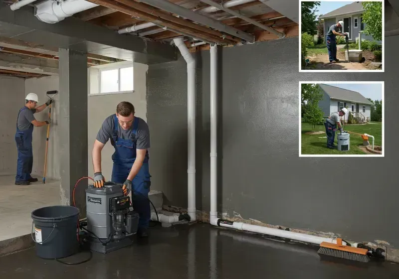 Basement Waterproofing and Flood Prevention process in Center Harbor, NH